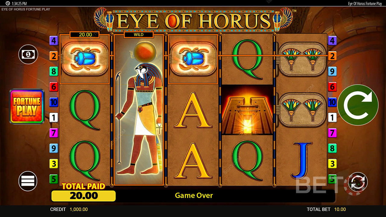 Eye of Horus Fortune Play Spela Gratis