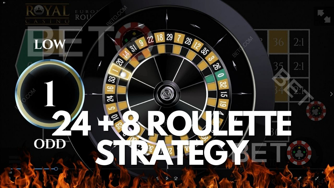 24 + 8 Roulette Strategy - Casino Betting System förklarat