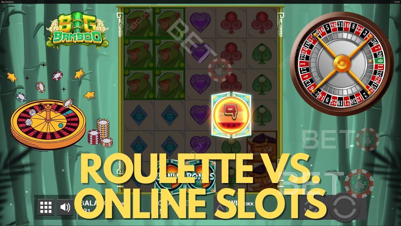 Online Slots jämfört med Roulette - Guide till myter och fakta om casinon