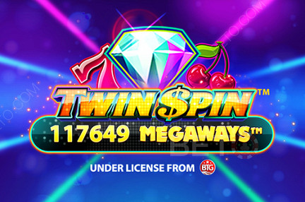 Fler möjliga vinstkombinationer med Twin Spin Megaways 5 Reeler.