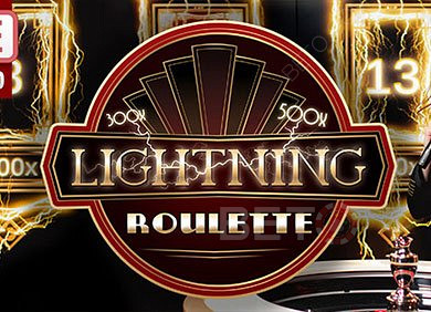 Lightning Roulette is live gaming with a real host.
