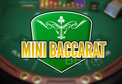 Mini Baccarat - Testa dina Baccaratkunskaper gratis på BETO