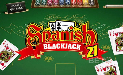 Spanish 21 kan spelas på de bästa casinona för blackjack.
