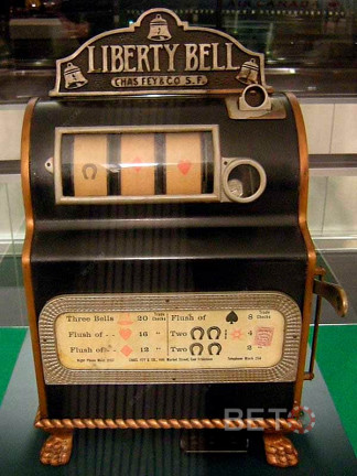 Liberty Bell var inspirationen till moderna maskiner och spelautomater.
