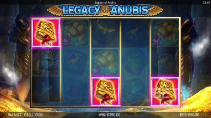 Legacy of Anubis Slot - Gratisspel och Recensioner (2025)