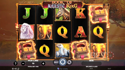 Book of Majestic King Slot - Gratisspel och Recensioner (2025)