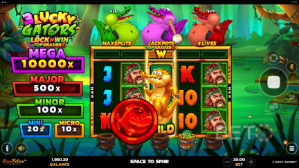 3 Lucky Gators Slot - Gratisspel och Recensioner (2025)