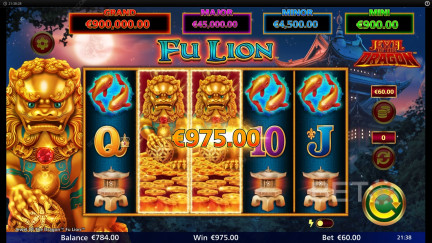 Jewel of the Dragon Fu Lion Slot - Gratisspel och Recensioner (2025)