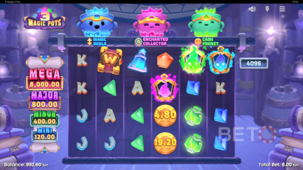 3 Magic Pots Slot - Gratisspel och Recensioner (2025)