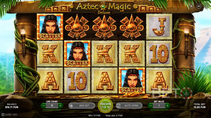 Aztec Magic Deluxe Slot - Gratisspel och Recensioner (2023)